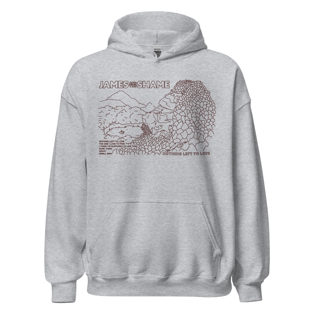 James and the Shame Nothing Left to Love Hoodie | Mythical Store