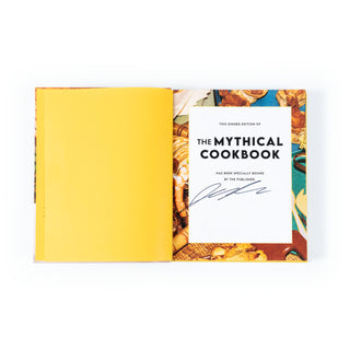 Mythical Cookbook Signed Copy