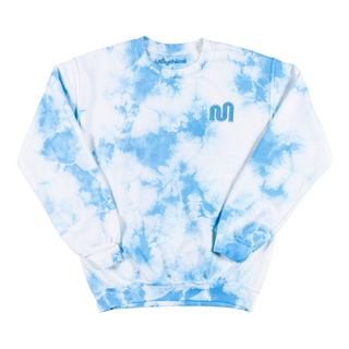 Mythical Embroidered Sweatshirt (Blue Crystal Wash)