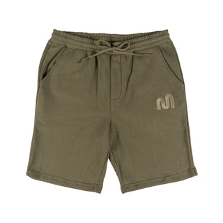 Mythical Embroidered Sweatshorts (Green)