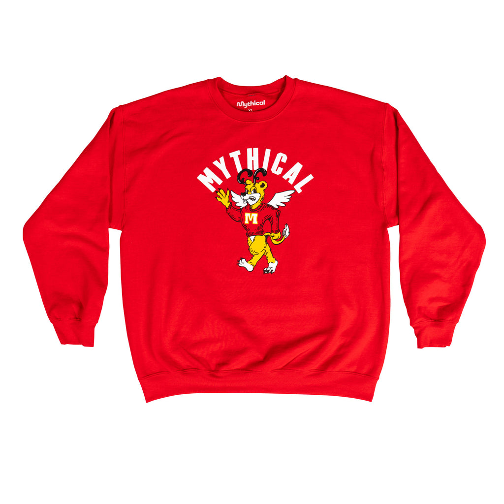 Mythical Randlers Mascot Sweatshirt (Red) Mythical Store