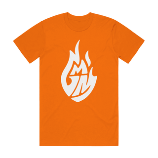 GMM White Flame Logo Tee
