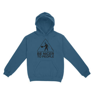 Be Nicer To People Hoodie (Indigo Blue)