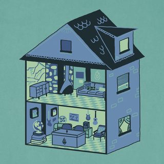 GMM Dollhouse Tee (Green)