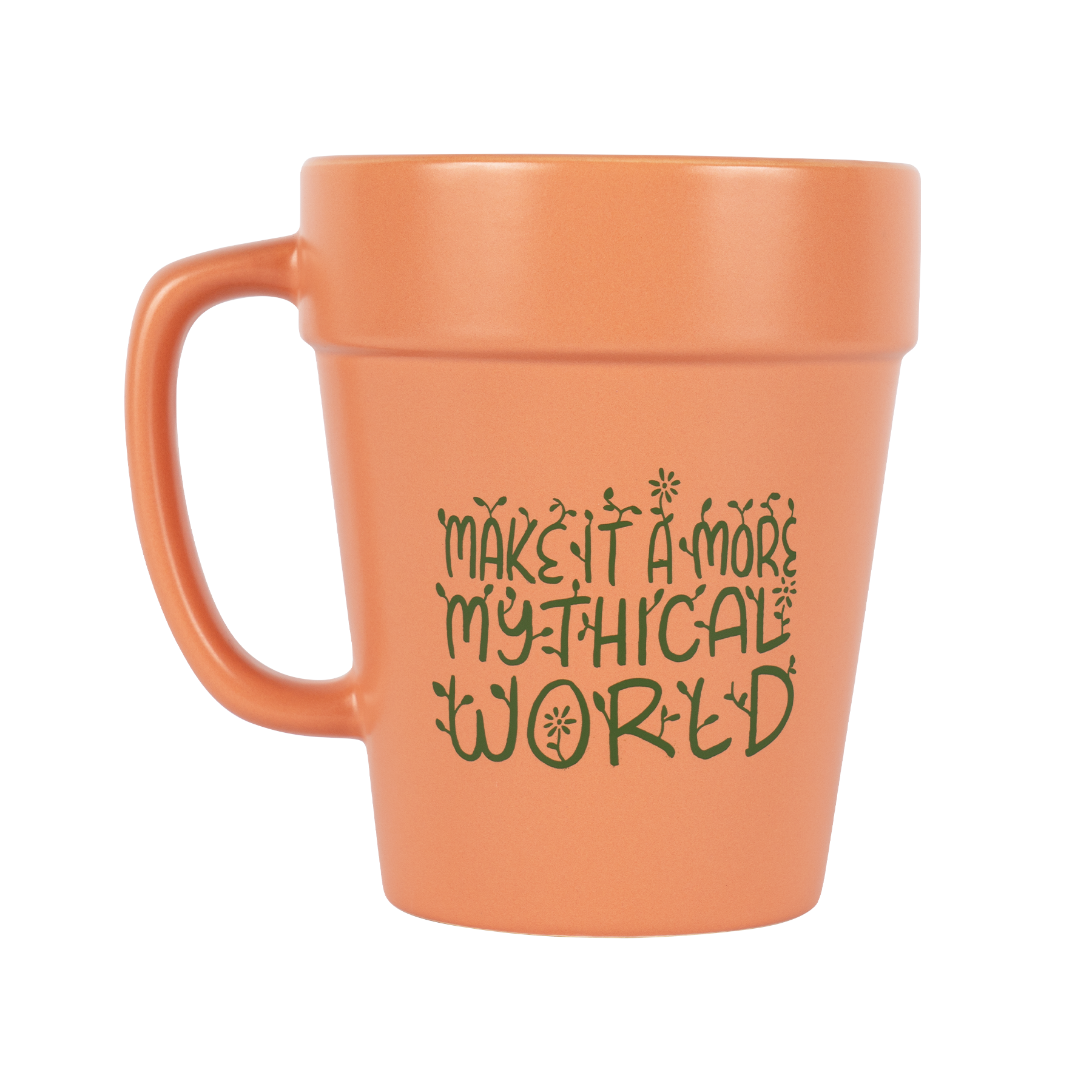 plant pot mug 2026 Make It A More Mythical World Planter Mug
