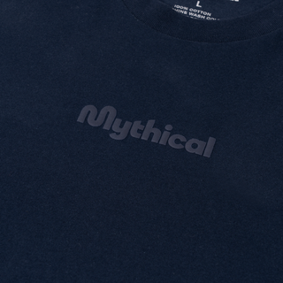 Mythical Essentials Long Sleeve Tee (Navy)