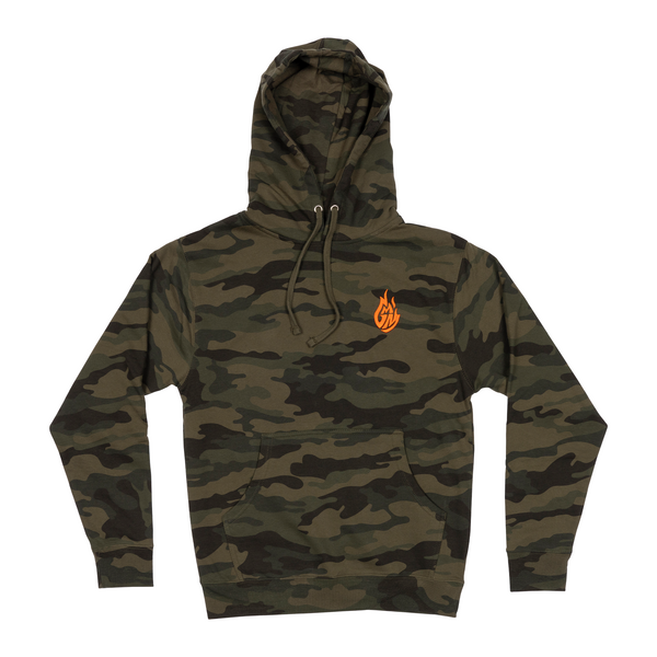 NEW GCDS Camo Hoodie Once Upon Gods popular Wear