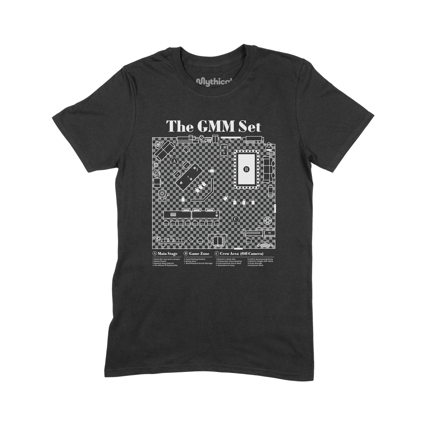 GMM Set Blueprint Tee | Mythical Store