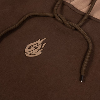 GMM Colorblock Hoodie (Brown)