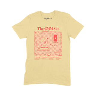 GMM Set Blueprint Tee (Yellow)