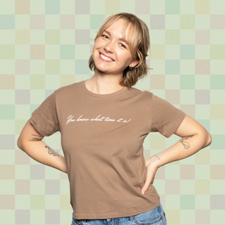 You Know What Time It Is Mini Tee