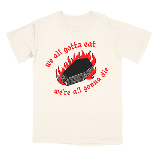 Last Meals Coffin Tee (Ivory)