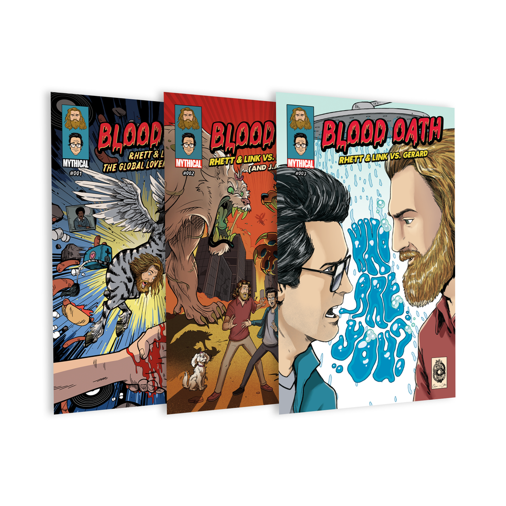 Rhett & Link Comic Book Bundle | Mythical Store
