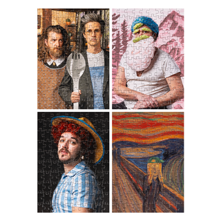 Mini puzzles of Mythical Masterpiece Rhett-trospective.