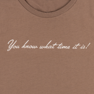 You Know What Time It Is Mini Tee