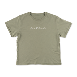Let’s Talk About That Mini Tee