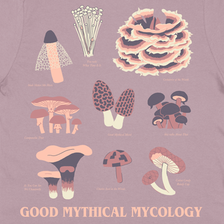 Good Mythical Mycology Tee (Mauve)