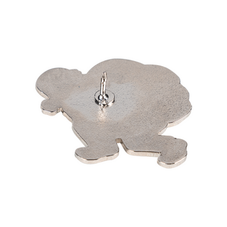 Pin of the Month: Pin featuring Cotton Candy Randy with a heart that grew three sizes.