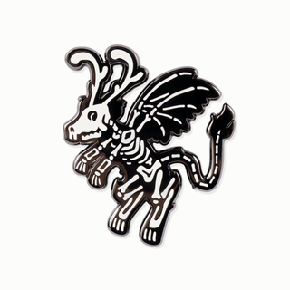Glow-In-The-Dark Skele-Randler Pin of the Month