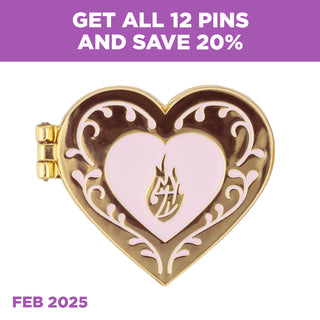 Pin of the Month - Yearly Subscription (Starting December)