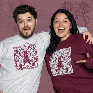 Rustic Randler Sweatshirt (Maroon)