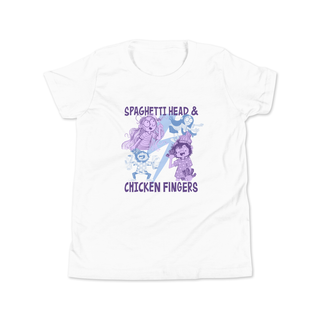 Spaghetti Head & Chicken Fingers Kids Tees