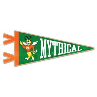Mythical Collegiate Pennant Sticker