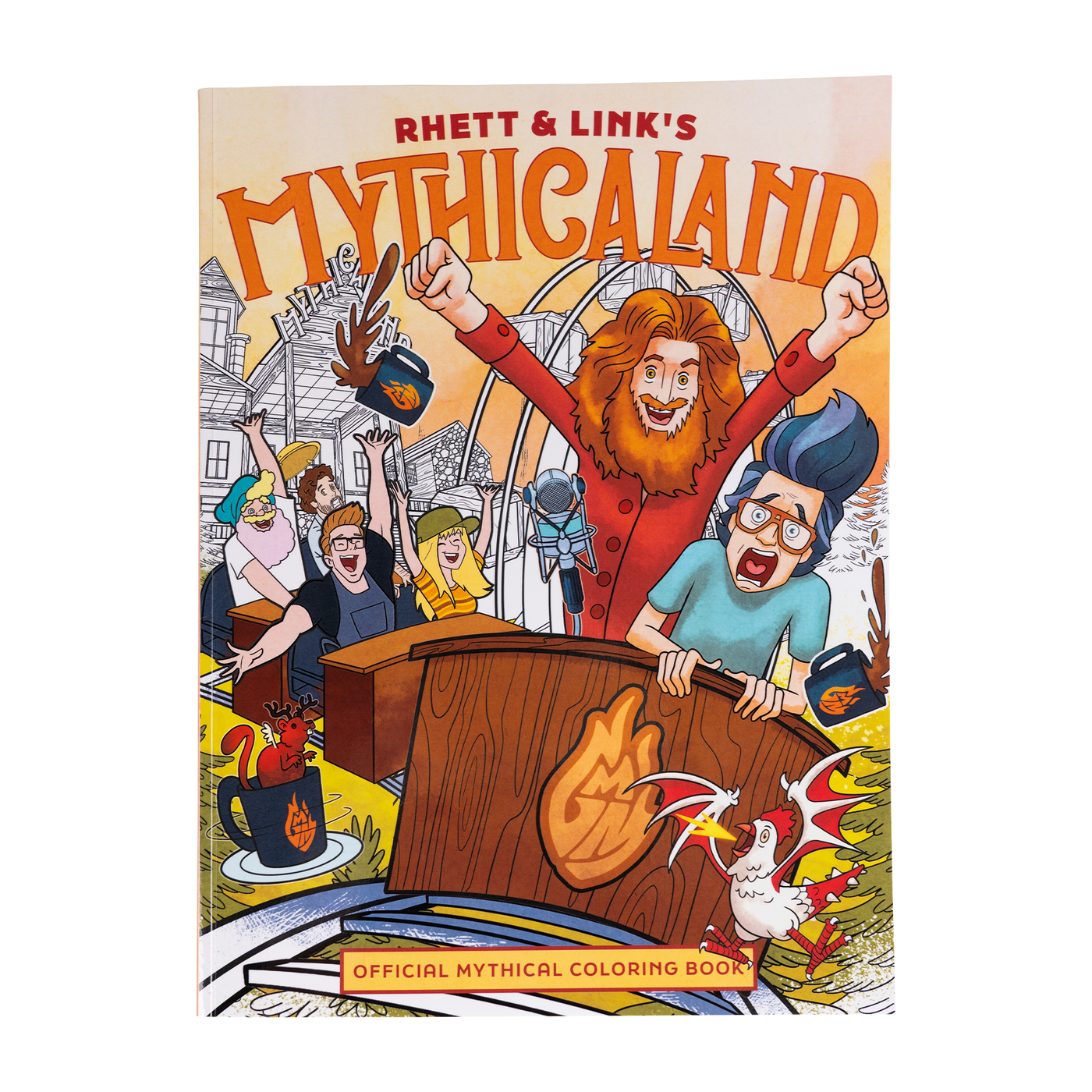 Rhett & Link's Mythicaland Coloring Book | Mythical Store