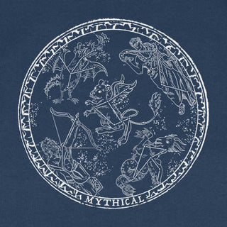 Mythical Constellations Glow-in-the-Dark Tee (Navy)