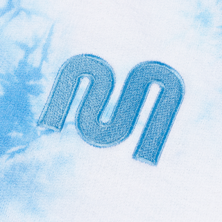 Mythical Embroidered Tee (Blue Crystal Wash)