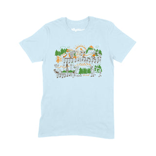 GMM Theme Song Tee (Baby Blue)