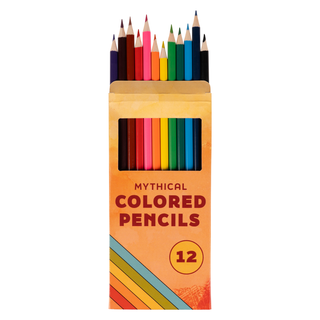 Mythical Colored Pencils, pack of 12.
