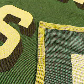 You Know What Time It Is Woven Blanket