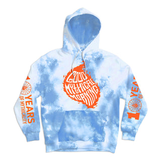 GMM 10 Years of Mythicality Hoodie (Blue Crystal Wash)