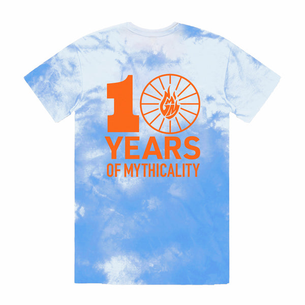 GMM 10 Years of Mythicality Tee (Blue Crystal Wash)