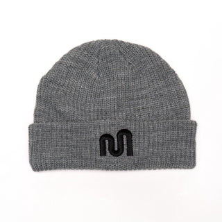 Mythical Embroidered Beanie (Light Grey)