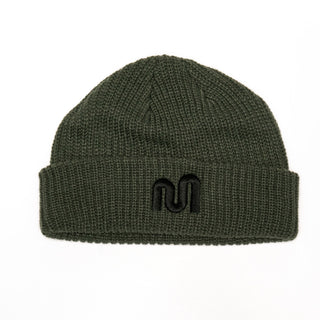 Mythical Embroidered Beanie (Olive)