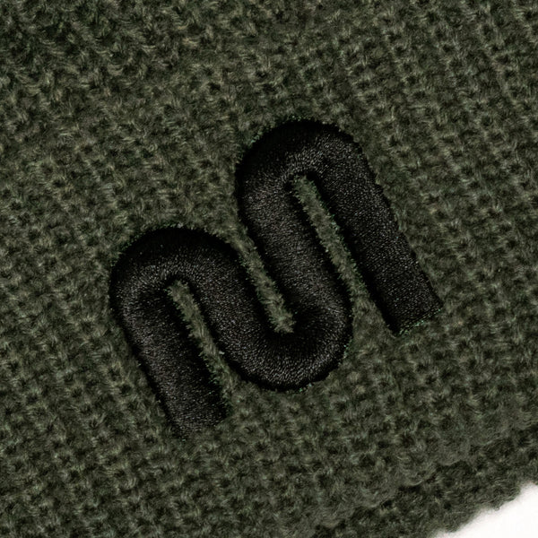 Mythical Embroidered Beanie (Olive)