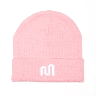 Mythical Embroidered Beanie (Pink)