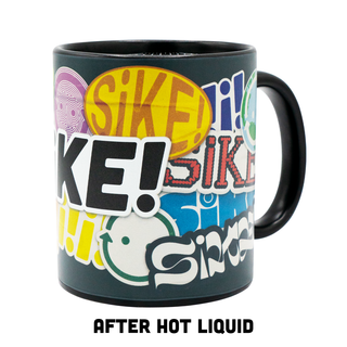 SiKE Sticker Bomb Heat Activated Mug