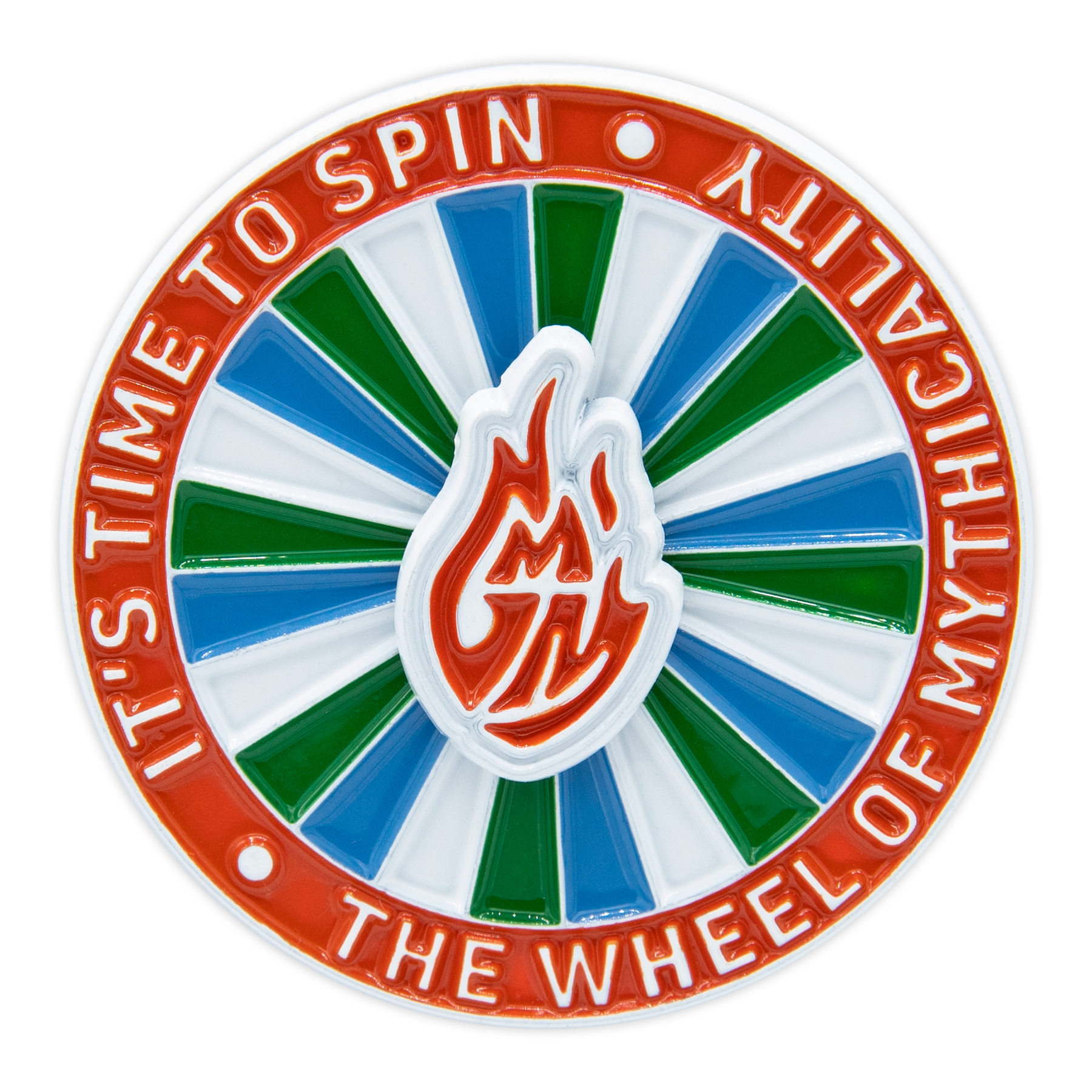 Wheel of Mythicality Pin | Mythical Store