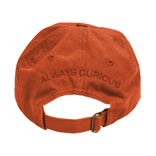 Mythical Embroidered Baseball Cap - Rust