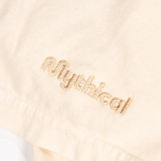 Mythical Embroidered Tee (Ivory)