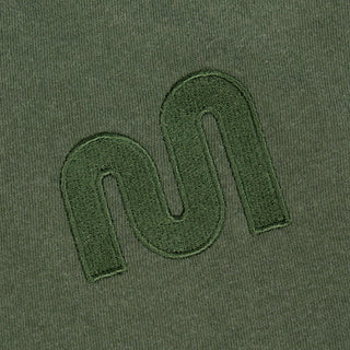 Mythical Embroidered Tee (Olive)