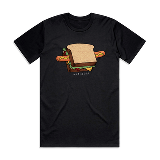 A Hot Dog Is A Sandwich Logo Tee