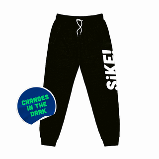 SiKE Positively Electric Logo Glow-In-The-Dark Joggers