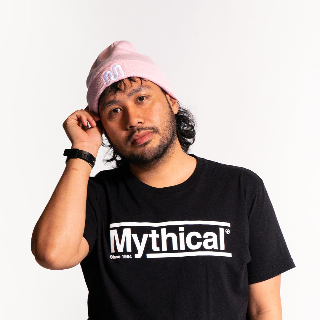 Mythical (Pink) Mythical Embroidered | Beanie Store