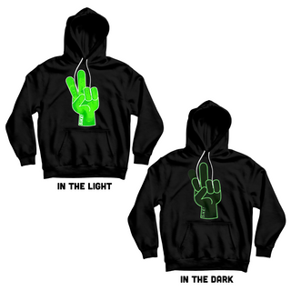 SiKE Positively Pissed Off Glow-In-The-Dark Hoodie