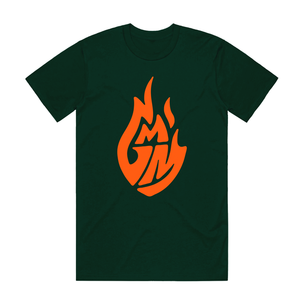 GMM Orange Flame Logo Tee