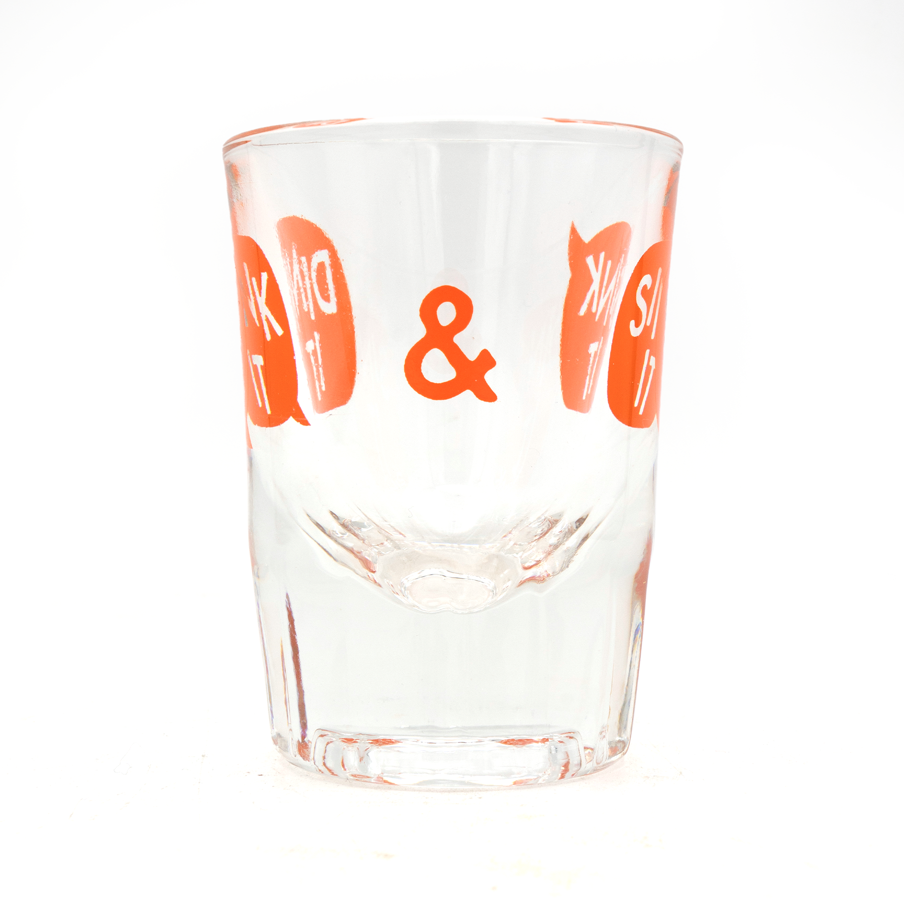 Knick Knack/Shot Glass Kitchen Glassware Cups Fork/Spoon Theme